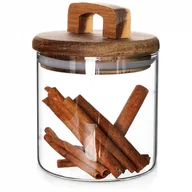 Mydelniczki i dozowniki mydła - Pojemnik kuchenny szklany z uszczelką zamykany 750 ml kod: O-259154 + Sprawdź na SuperWnetrze.pl - NATYCHMIASTOWA WYSYŁKA !! - miniaturka - grafika 1