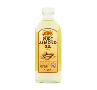 KTC Naturalny Czysty Olej Migdałowy Almond Oil 200ml - Olejki do ciała i włosów - miniaturka - grafika 1