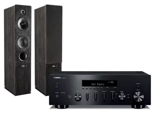 Yamaha R-N600A (czarny) + Tesi 561 (czarny) - Zestawy stereo - miniaturka - grafika 1