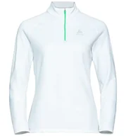 Bluzy damskie - Odlo Damska bluza Midlayer 1/2 Zip Besso 542471 - miniaturka - grafika 1