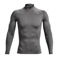 Koszulki sportowe męskie - Koszulka fitness męska Under Armour Ua Hg Armour Comp Mock z długim rękawem - miniaturka - grafika 1