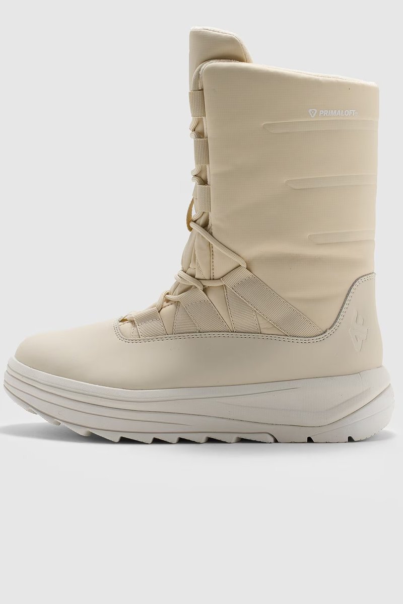 Damskie Śniegowce INUA Z Ociepliną Primaloft 4F 4FRAW24FSBSF012 Beżowe-39