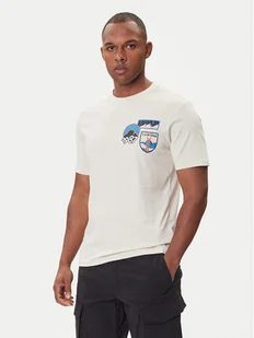 Napapijri T-Shirt S-Montepiana NP0A88SV Beżowy Regular Fit - Koszulki męskie - miniaturka - grafika 1