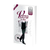 Skarpetki damskie - VEERA skarpety meskie 70 DEN czarny 3/L - miniaturka - grafika 1