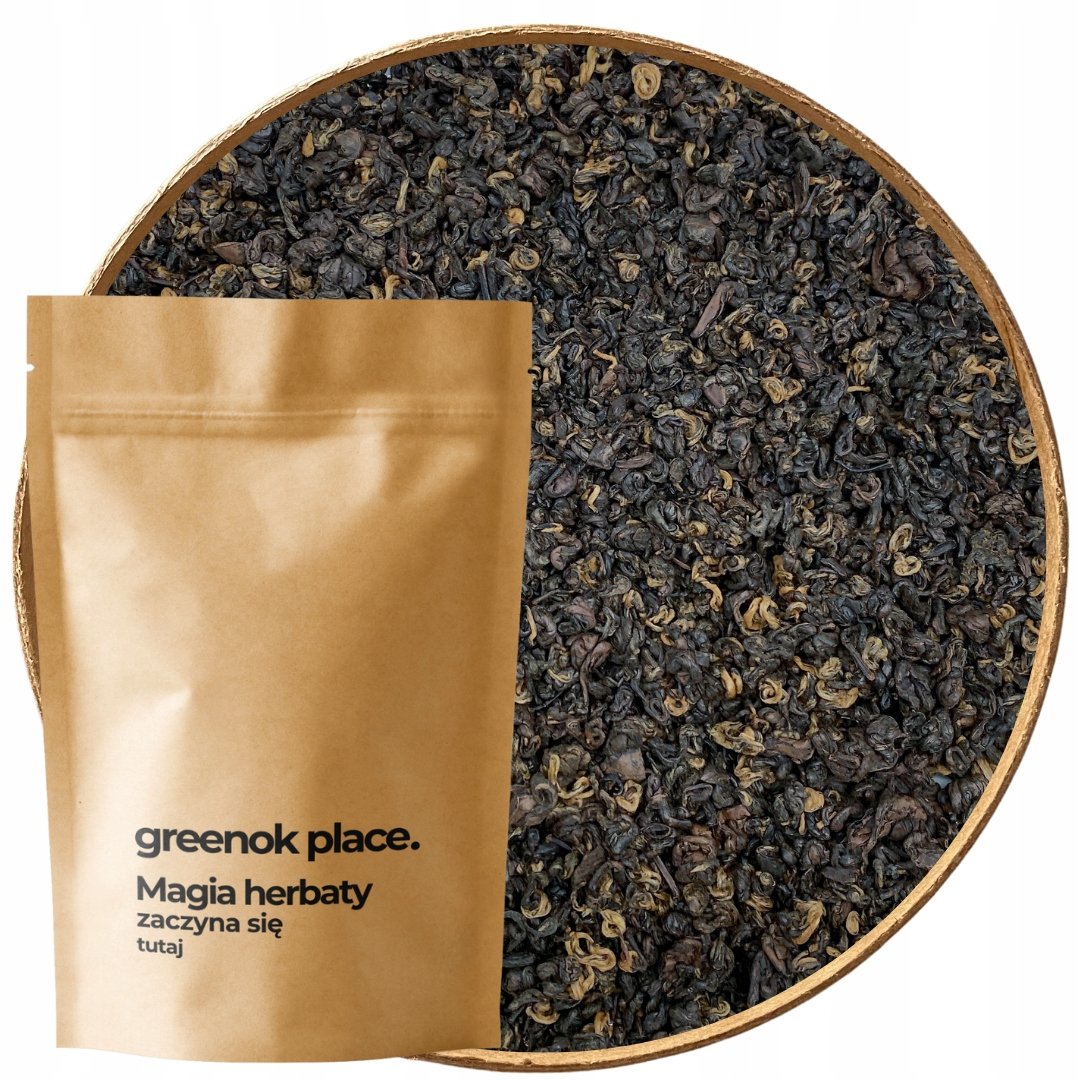 Herbata czarna Gold Screw Yunnan 1000g chińska duży liść Wysoki Gatunek