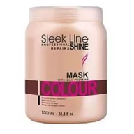 Maski do włosów - Stapiz Sleek Line Repair & Shine VOLUME Maseczka Hair 1000ml 791 - miniaturka - grafika 1