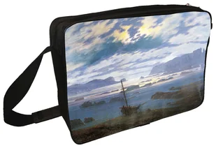 Torba na ramię Morze Północne w świetle księżyca Caspar David Friedrich - Torby szkolne - miniaturka - grafika 1