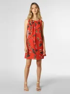 Sukienki - Swing - Damska sukienka wieczorowa, czerwony|wielokolorowy - miniaturka - grafika 1