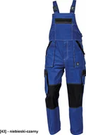 Odzież robocza - CERVA MAX SUMMER - ogrodniczki - niebieski-czarny 60 - miniaturka - grafika 1