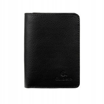 Canaletto portfel skóra naturalna licowa czarny - mężczyzna