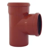 Łączniki, trójniki, kształtki - Trójnik 160 x 160 x 87 pomarańczowy - miniaturka - grafika 1