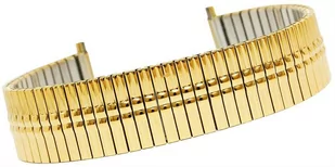 Bransoleta rozciągana Złota HQ 18 do 22 mm 117G-18/22 - Akcesoria do zegarków - miniaturka - grafika 1