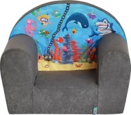 Krzesełka i taborety dla dzieci - Galeriatrend Fotelik Dziecięcy Mini Ocean II - miniaturka - grafika 1