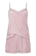 Biustonosze - Hunkemöller Top z aksamitnej koronki Różowy - miniaturka - grafika 1