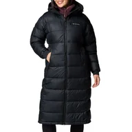 Kurtki i kamizelki sportowe damskie - Kurtka Columbia Pike Lake II Long 2051351011 - czarna - miniaturka - grafika 1