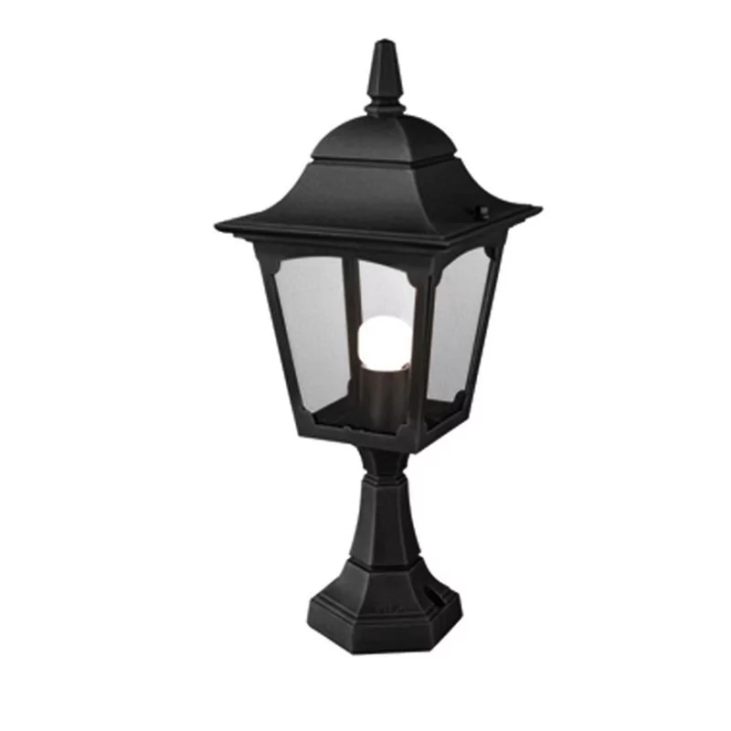 Elstead Lighting Chapel Pedestal Lantern Black CP4 BLACK Lampa ogrodowa IP44 stylowa CP4 BLACK )