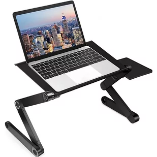 Składany Stolik Pod Laptop Podstawka Pc Mysz Blat - Części i akcesoria do laptopów - miniaturka - grafika 1