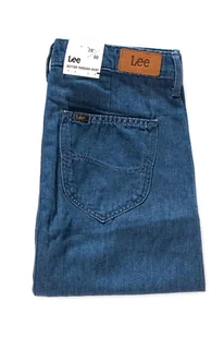 Lee, Spodnie męskie, Button Through Skirt Blue L38Iclpk, rozmiar W28 - Spódnice - miniaturka - grafika 1