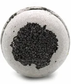 Kosmetyki do kąpieli - Kula do Kąpieli z Węglem - Sól Morska i Mech, 180g - miniaturka - grafika 1