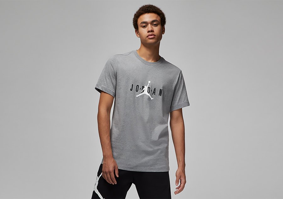 Nike Air Jordan Stretch Crew Tee Carbon Heather