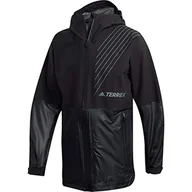 Kurtki męskie - adidas Zupahike J kurtka męska 3L czarny Negro L - miniaturka - grafika 1