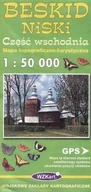 Atlasy i mapy - Beskid Niski część wschodnia mapa 1:50 000 WZKart - Praca zbiorowa - miniaturka - grafika 1
