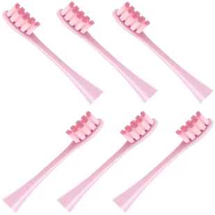 6x końcówki RÓŻOWE do szczoteczki sonicznej Oclean SE / X / X PRO / X PRO Elite / X PRO Digital / X10 / One / Air / Z / F1 / FLOW / Endurance - Rept.. - Końcówki do szczoteczek elektrycznych - miniaturka - grafika 1