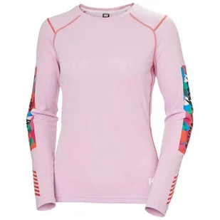 Helly Hansen Damska koszulka sportowa W LIFA Active Crew Ls Baselayer - Koszulki i topy damskie - miniaturka - grafika 1
