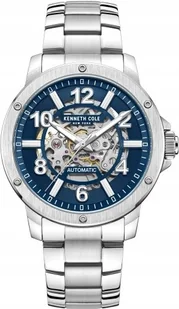 Zegarek Zegarek męski KENNETH COLE KCWGL0013102 granatowy sportowy skeleton - Zegarki męskie - miniaturka - grafika 1