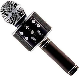 Mikrofon Pro-Link Karaoke VIS Czarny - Mikrofony komputerowe - miniaturka - grafika 1