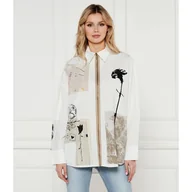 Koszule damskie - Desigual Koszula RECORTES_LACROIX Oversize fit - miniaturka - grafika 1