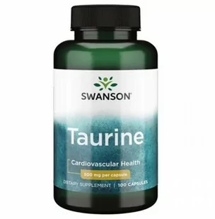 Taurine 500 mg (100 kaps.) - Aminokwasy - miniaturka - grafika 1