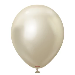 Balony lateksowe Mirror White Gold, 30 cm, 50 szt. - Balony i akcesoria Balony lateksowe Mirror White Gold, 30 cm, 50 szt. - Balony i akcesoria - miniaturka - grafika 1