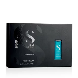 Alfaparf Semi di Lino Sublime olej do wszystkich rodzajów włosów 12x13ml - Odżywki do włosów - miniaturka - grafika 1