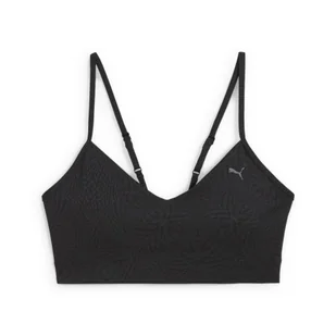 Damski stanik MOVE CLOUDSPUN AOP PUMA Black - Bielizna sportowa damska - miniaturka - grafika 1