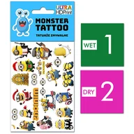 Zabawki kreatywne - TATUAŻE ZMYWALNE DLA DZIECI MINIONKI WZORY ORYGINALNE - miniaturka - grafika 1