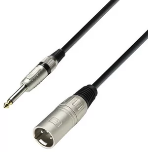 ah Cables K3 MMP 0100 przewód do mikrofonu XLR męski, jack mono 6,3 mm K3MMP0100 - Akcesoria do nagłośnienia - miniaturka - grafika 1