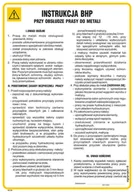 Instrukcje stanowiskowe BHP - IAC24 INSTRUKCJA BHP PRZY OBSŁUDZE PRASY DO METALI, HN - PŁYTA ELASTYCZNA 0,4MM; (245X350MM) - miniaturka - grafika 1