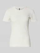 Koszulki i topy damskie - T-shirt o kroju slim fit z mieszanki bawełny model ‘RUKA’ - miniaturka - grafika 1