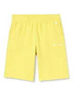 Spodenki damskie - Champion Unisex dziecięce szorty Eco Future Spring Terry Long Bermudy, żółty musztardowy, 11-12 Lat - miniaturka - grafika 1