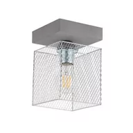 Lampy sufitowe - Spotlight Gittan lampa sufitowa 1-punktowa szara/chrom 8172136 - miniaturka - grafika 1