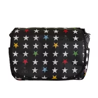 Torby i organizery dla mam - MY BAG'S My Bag's Torba do wózka Flap Bag My Star's black - miniaturka - grafika 1