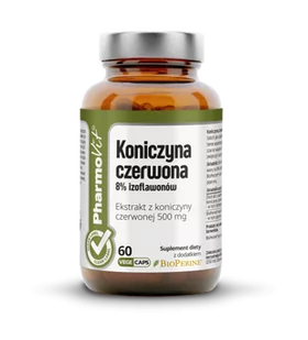 Koniczyna czerwona 8% izoflawonów 60 kaps (Pharmovit) - Suplementy naturalne - miniaturka - grafika 1