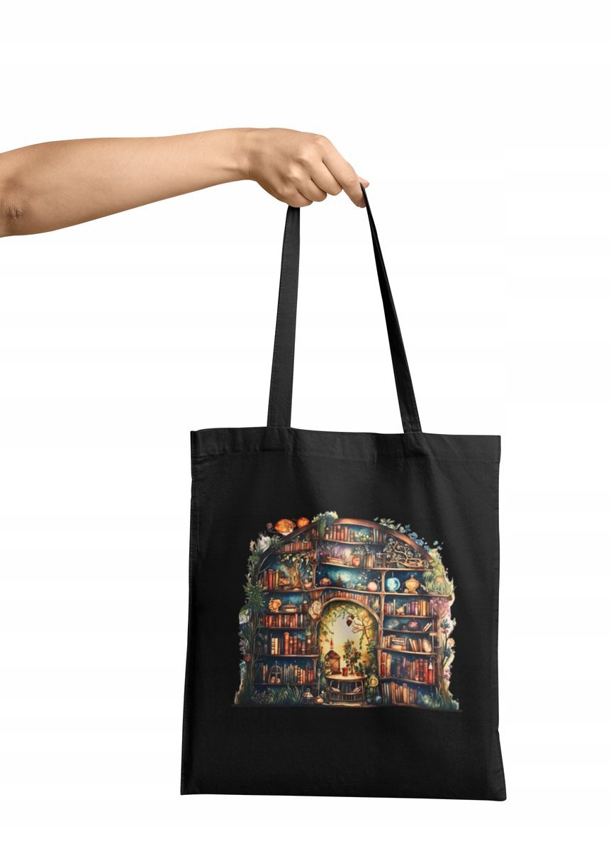 Torba Shopper Materiałowa Na Ramię Prezent Książka Wierz Poezja Poeta Wybór