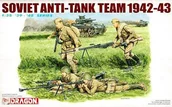 Modele do sklejania - Dragon Soviet AntiTank Crew 194243 - miniaturka - grafika 1