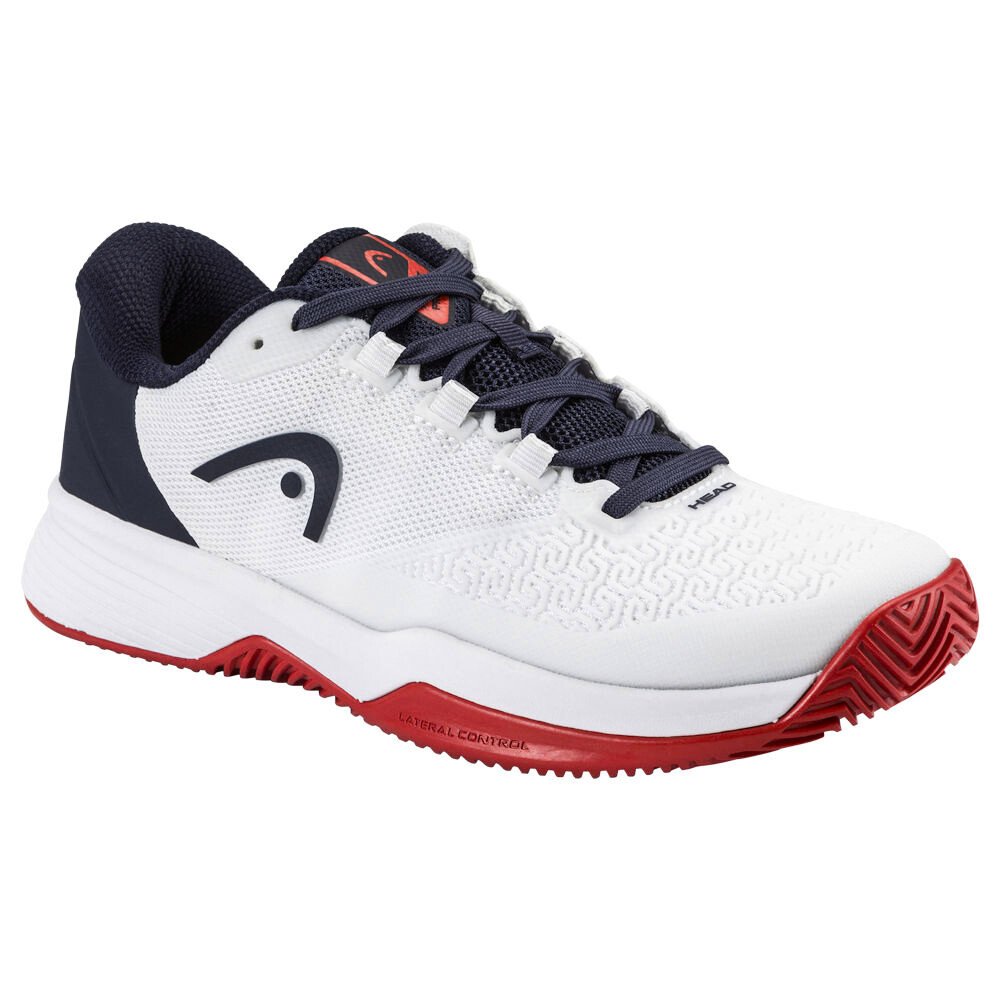 Buty tenisowe dziecięce Head Revolt Pro 5.0 Clay Junior White/Navy EUR 35