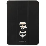 Etui do tabletów - Apple Karl Lagerfeld Etui na tablet Karl Lagerfeld Etui Karl Lagerfeld KLFC11OKCK iPad Pro 11 2021 3 generacji Book Cover czarny/black Saffiano Karl&Choupette KLD754BLK - miniaturka - grafika 1