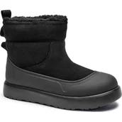 Buty dla dziewczynek - UGG Skórzane śniegowce CLASSIC MINI MOD - miniaturka - grafika 1