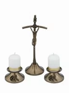 Dewocjonalia - Komplet kolędowy metalowy papieski - miniaturka - grafika 1