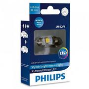Żarówki samochodowe - Philips Żarówka C5W Festoon LED 4000K 38mm X-treme 0703412 - miniaturka - grafika 1